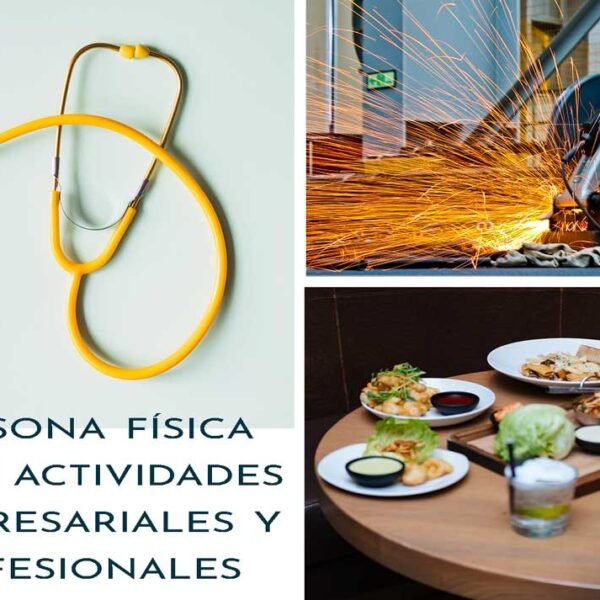 persona física con actividades empresariales y profesionales