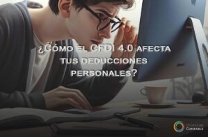 ¿Cómo el CFDI 4.0 afecta tus deducciones personales en México?